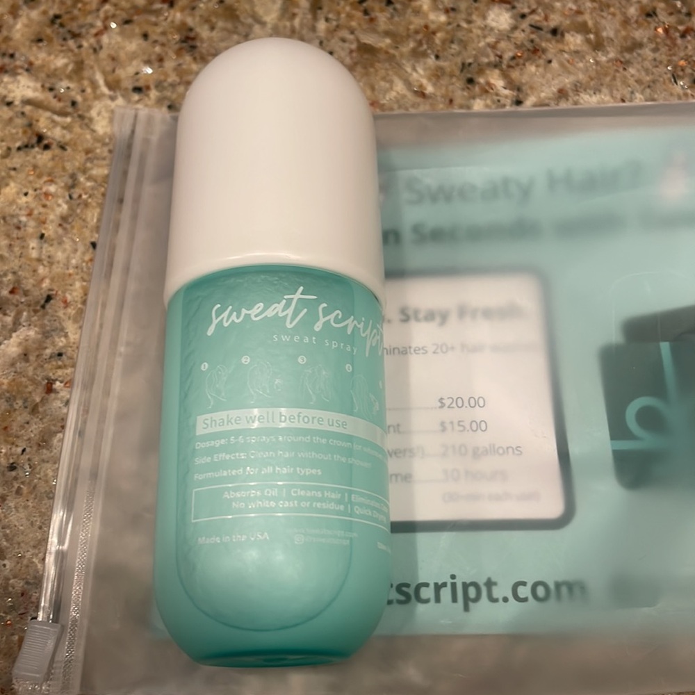 NEW Sweat Script Dry Shampoo - Picture 6 of 7